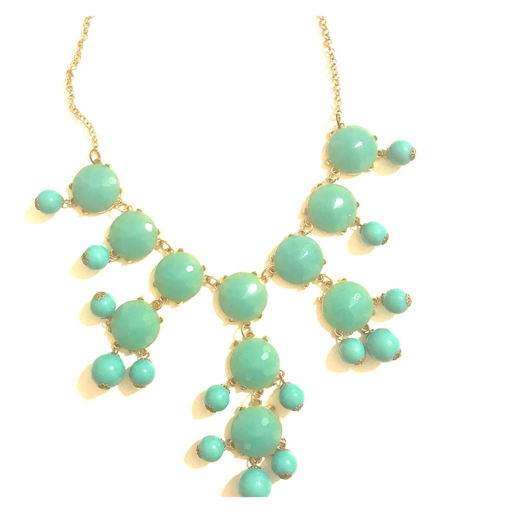Turquoise  bubble necklace